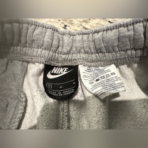 Nike Gray Fleece Shorts - Picture 2 of 3